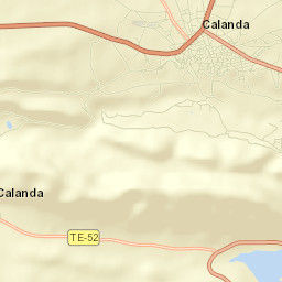 Calanda Street Map