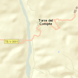 Torre del Compte Street Map