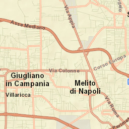 Giugliano in Campania Street Map