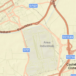 Castello di Cisterna Street Map