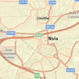Cimitile Street Map