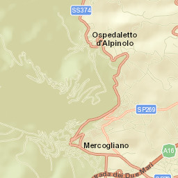 Mercogliano Street Map