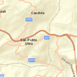 San Potito Ultra Street Map