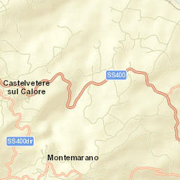 Montemarano Street Map