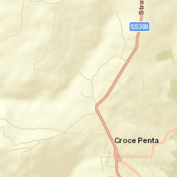 Calitri Street Map