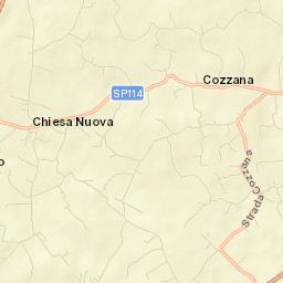 Cozzana Street Map