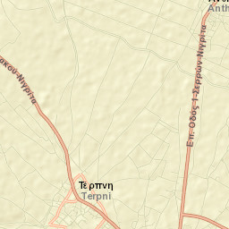 Terpní Street Map