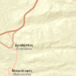 Dravískos Street Map