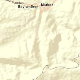 Bayramören Street Map