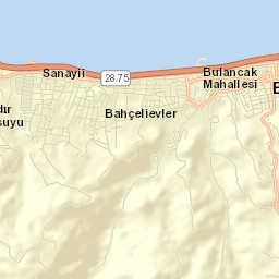 Bulancak Street Map