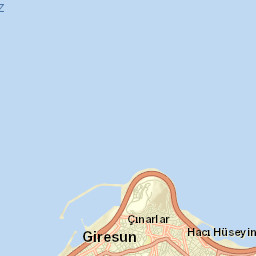 Giresun Street Map