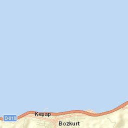 Keşap Street Map