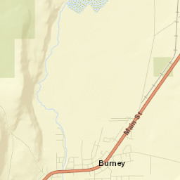 Burney Street Map