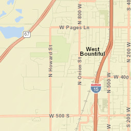 819 550 North West Bountiful UT Street Map
