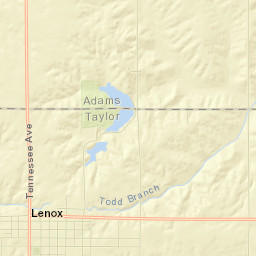Lenox Street Map