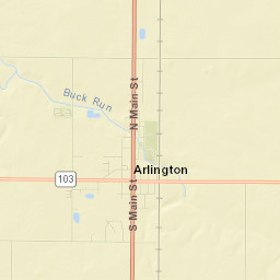 Arlington Street Map
