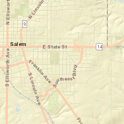 801-899 East State Street, Salem, OH 44460 Street Map