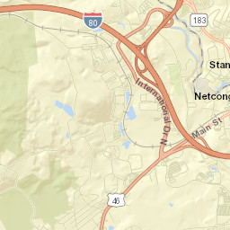 Stanhope Street Map