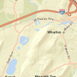 Wharton Street Map