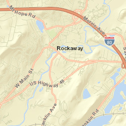 Rockaway Street Map