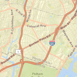 Pelham Manor Street Map