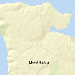 Lloyd Harbor Street Map