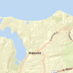 Halesite Street Map