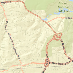 Kings Park Street Map