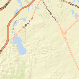 Riverside Street Map