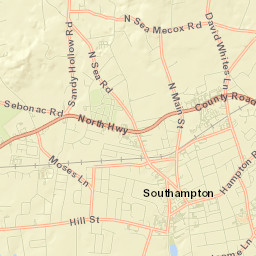 Southampton Street Map