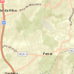 Mosteirô Street Map