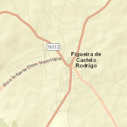 Figueira de Castelo Rodrigo Street Map