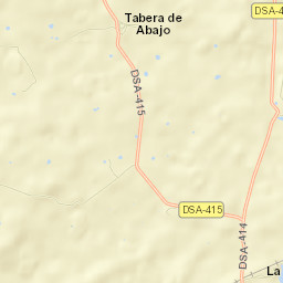 Tabera de Abajo Street Map