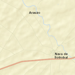 Nava de Sotrobal Street Map