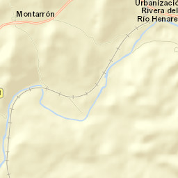 Montarrón Street Map