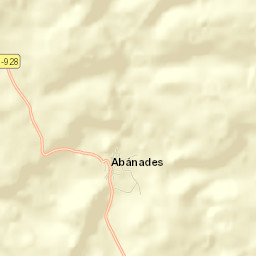 Abánades Street Map