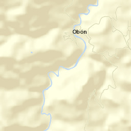 Obón Street Map