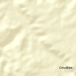Crivillén Street Map