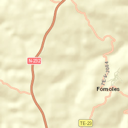 Fórnoles Street Map