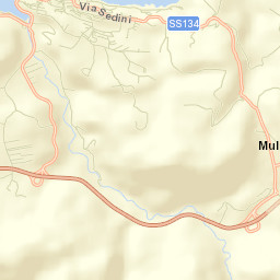 Castelsardo Street Map