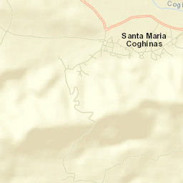 Santa Maria Coghinas Street Map
