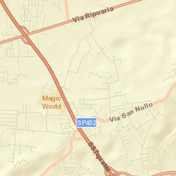 Masseria Vecchia Ovest Street Map