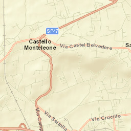Torretta-Scalzapecora Street Map