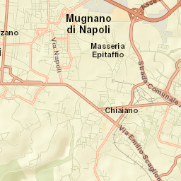 Chiaiano Street Map
