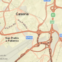 Casoria Street Map