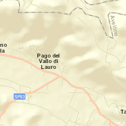 Pago del Vallo di Lauro Street Map