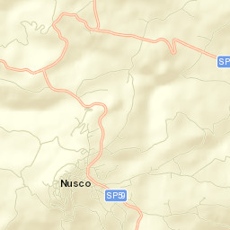 Nusco Street Map