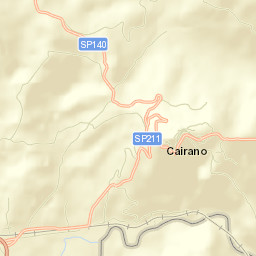 Cairano Street Map