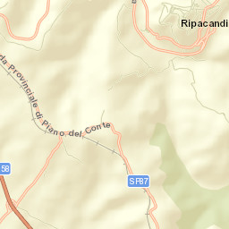 Ripacandida Street Map