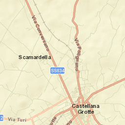 Castellana Street Map